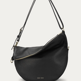 Deadly Ponies Leopard Hobo - Black