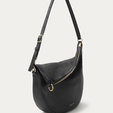 Deadly Ponies Leopard Hobo - Black