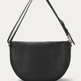 Deadly Ponies Leopard Hobo - Black