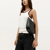 Deadly Ponies Medium Sling Bag - Black/Brass