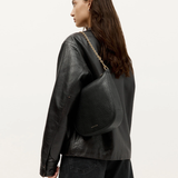 Deadly Ponies Medium Sling Bag - Black Bulle/Brass