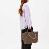 Deadly Ponies Mr Bandit Tote Maxi - Dune Suede