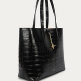 Deadly Ponies Mr Porter Tote - Black Croc