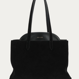 Deadly Ponies Mr Vault Tote - Black Suede