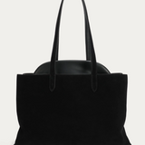 Deadly Ponies Mr Vault Tote - Black Suede