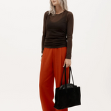 Deadly Ponies Mr Vault Tote - Black Suede