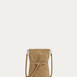 Deadly Ponies Penny Phone Pouch - Oat Suede