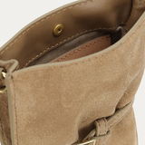 Deadly Ponies Penny Phone Pouch - Oat Suede