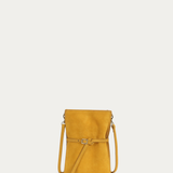 Deadly Ponies Penny Phone Pouch - Sunflower Nubuck