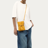 Deadly Ponies Penny Phone Pouch - Sunflower Nubuck