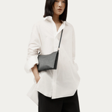 Deadly Ponies Siamese Bag - Petrol Calf Hair