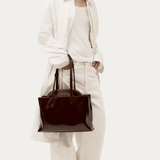 Deadly Ponies Vault Tote - Dark Cherry Gloss