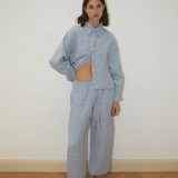 Deiji Studios 4 Tie Set - Blue Stripe