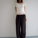 Deiji Studios Angle Pocket Pocket Pant - Bark