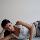 Deiji Studios Button Frill Top - Mint