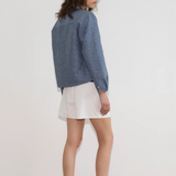Deiji Studios Double Placket Set - Azure Stripe