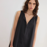 Deiji Studios Drawcord Dress - Black