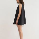 Deiji Studios Drawcord Dress - Black