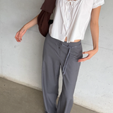 Deiji Studios Flounced Top - White