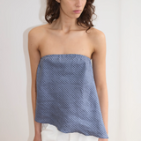 Deiji Studios Line Top - Azure Stripe