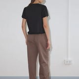 Deiji Studios Pintuck Top - Black