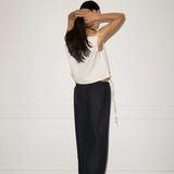 Deiji Studios Simple Top - Butter White