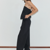 Deiji Studios Snap Tab Pant - Black