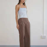 Deiji Studios Strap Top - Mineral Stripe