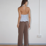 Deiji Studios Strap Top - Mineral Stripe