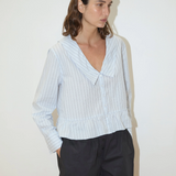 Deiji Studios Sweep Shirt - Mineral Stripe