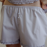 Deiji Studios Yoke Set - Lilac Stripe