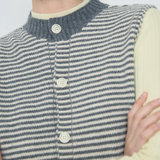 Diarte Alter Vest - Grey/Ivory