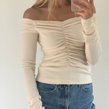 Dominique Healy Luella Longsleeve - Vanilla