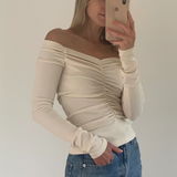 Dominique Healy Luella Longsleeve - Vanilla