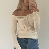 Dominique Healy Luella Longsleeve - Vanilla