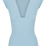 Dominique Healy Monroe Tee - Blue