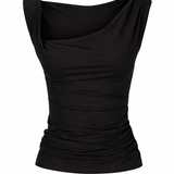 Dominique Healy Nevermind Singlet - Black