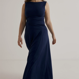 Dominique Healy Nevermind Singlet - Indigo