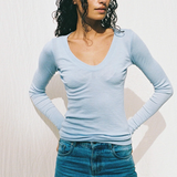 Dominique Healy Uma Longsleeve - Baby Blue