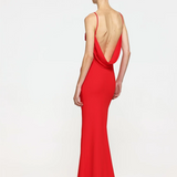 Effie Kats Havilland Gown - Red