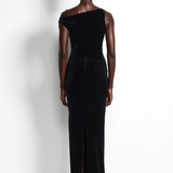 Effie Kats Inaya Gown - Black Velvet