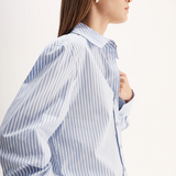 Elka Collectice Dash Stripe Shirt - Blue Stripe