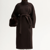 Elka Collective Angelica Coat - Chocolate