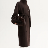 Elka Collective Angelica Coat - Chocolate