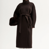 Elka Collective Angelica Coat - Chocolate