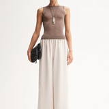 Elka Collective Anouk Knit Top - Chocolate