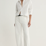 Elka Collective Arlo Crop Shirt - White