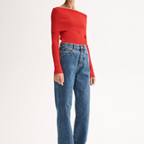 Elka Collective Cobalt Knit Top - Red