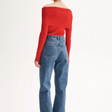 Elka Collective Cobalt Knit Top - Red