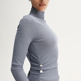 Elka Collective Enid Top - Dusty Blue